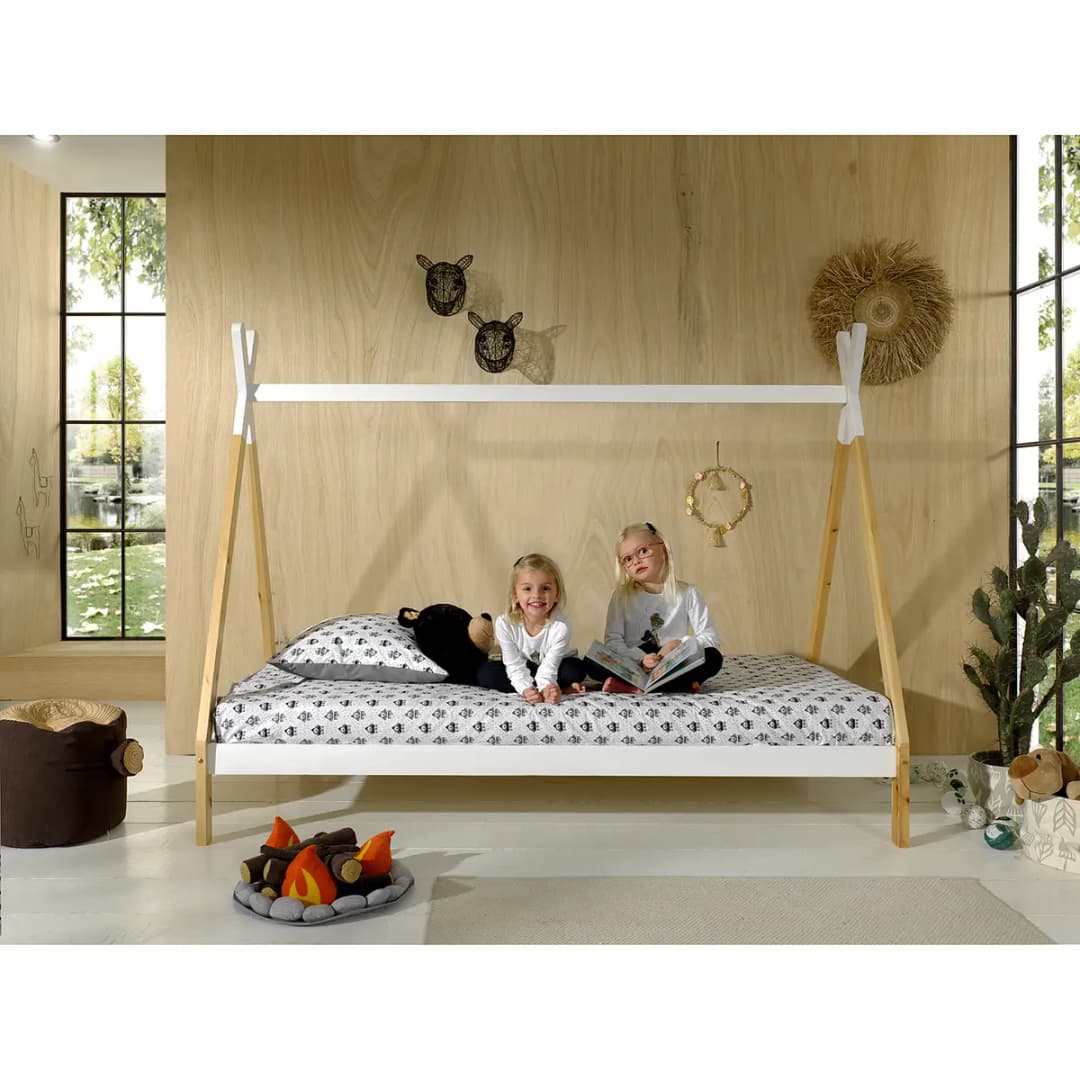 Tipi Zelt Bett | Braun