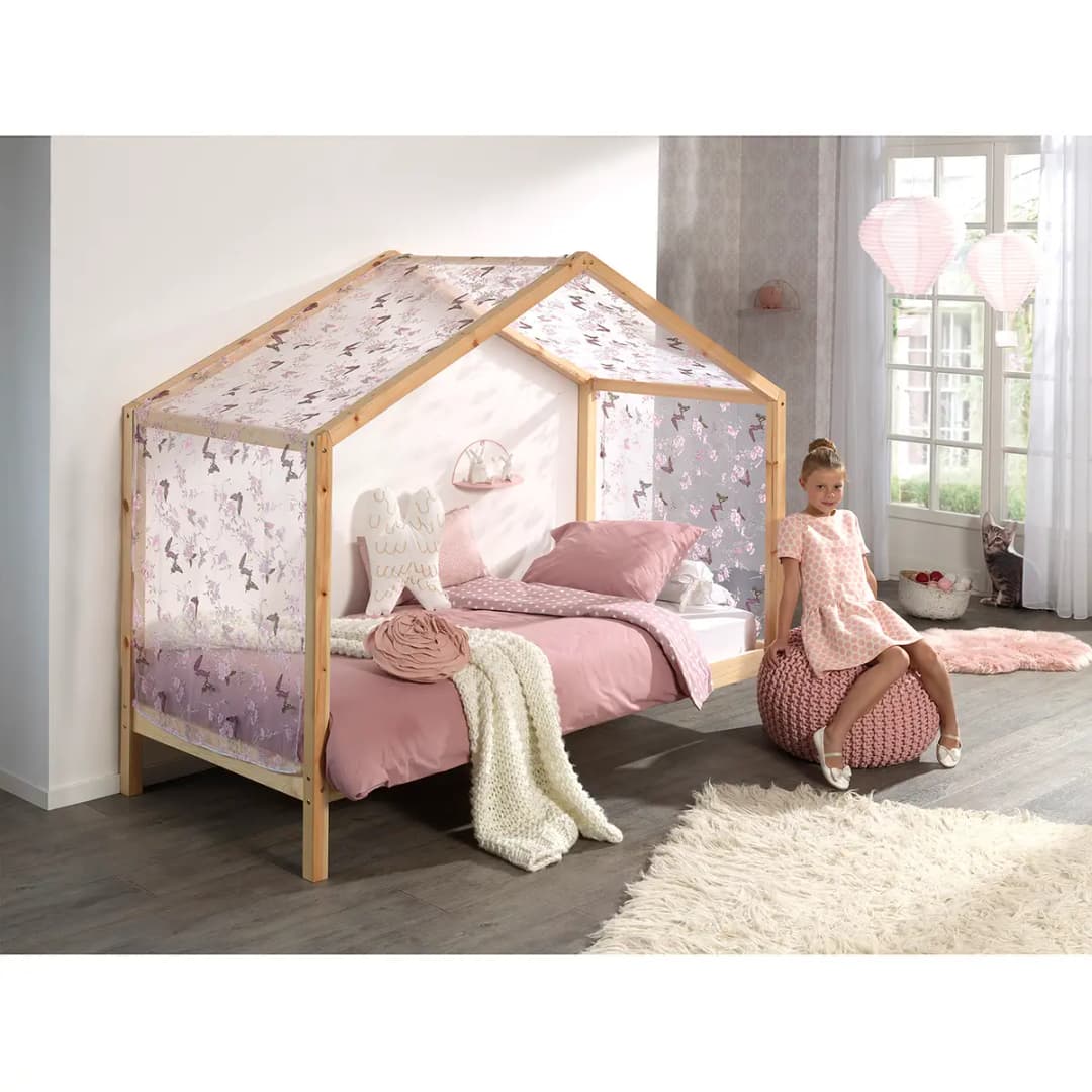 Hausbett Dallas 3 | Braun