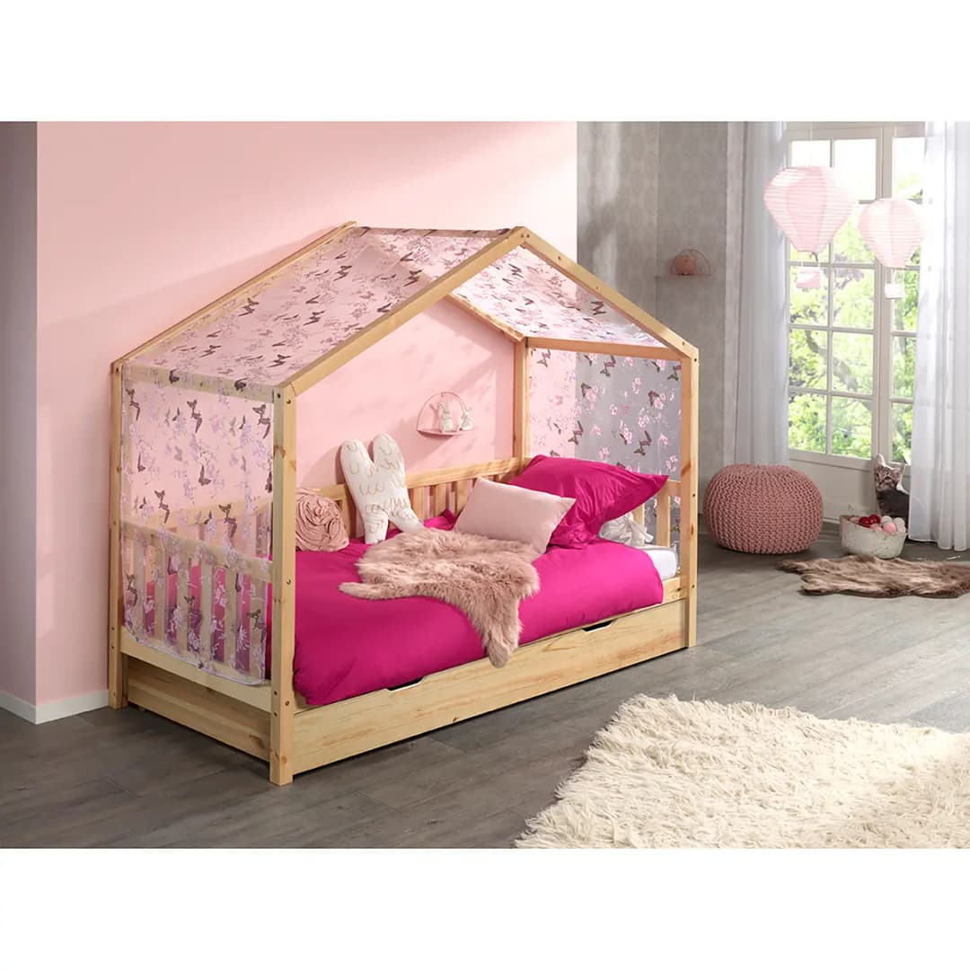 Hausbett Dallas 1 | Braun