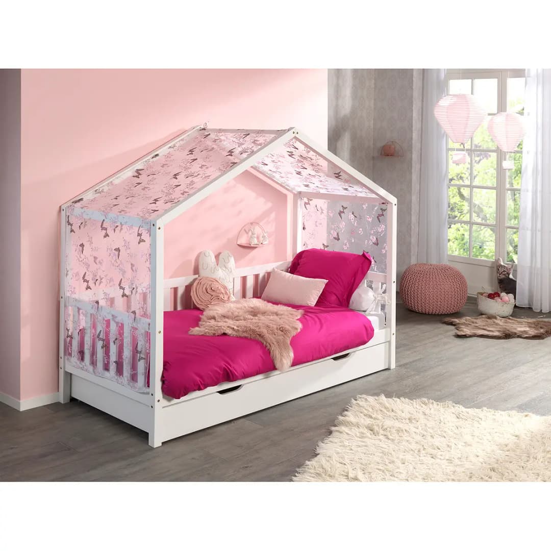Hausbett Dallas 1 | Weiß