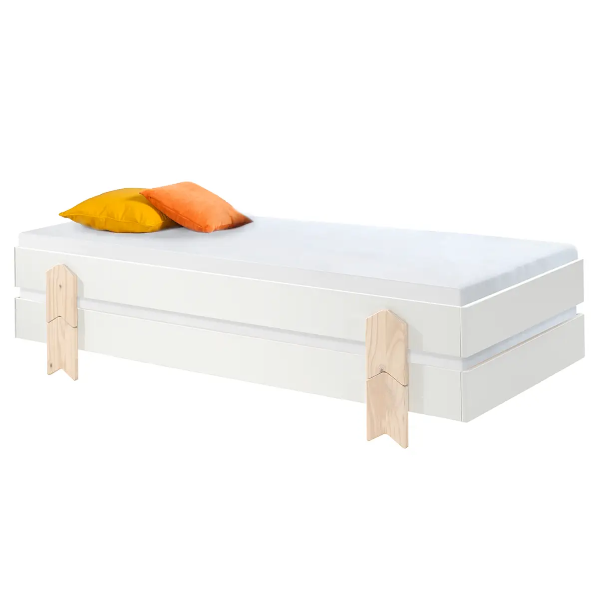 Bett-Set Modulo Pfeil | Weiß