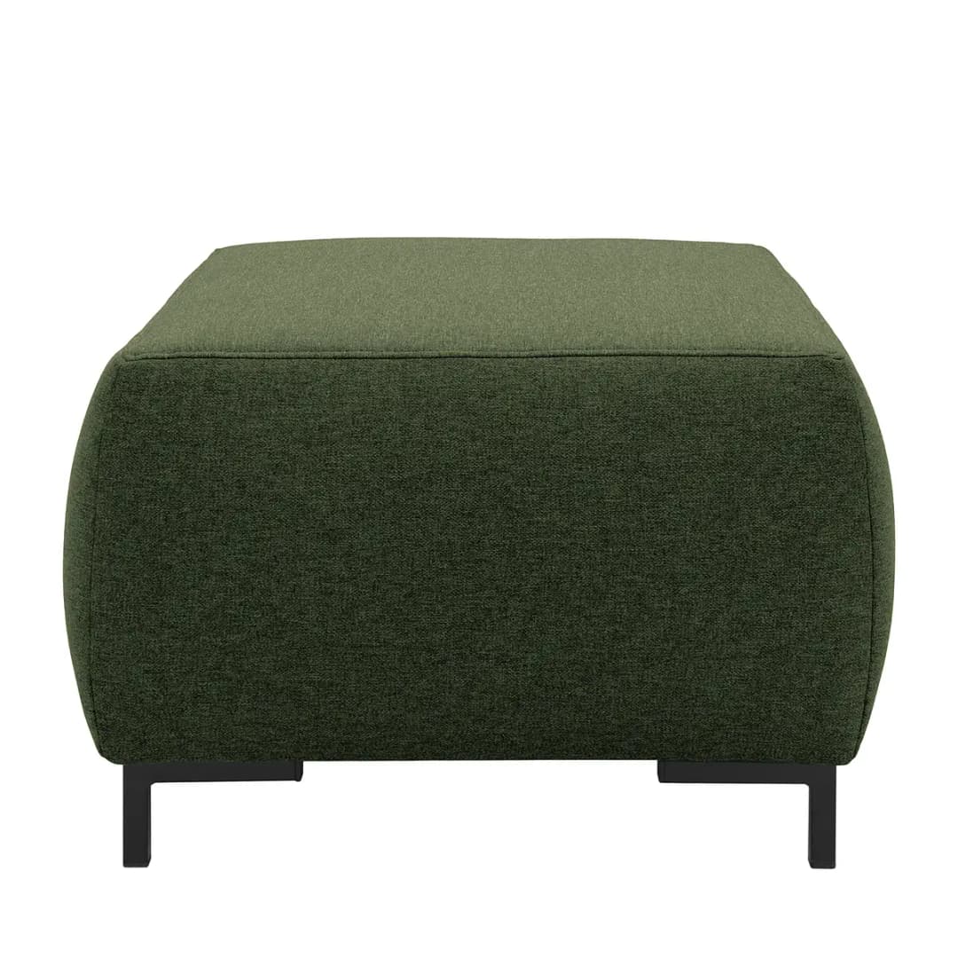 Polsterhocker Glenrock | Grün