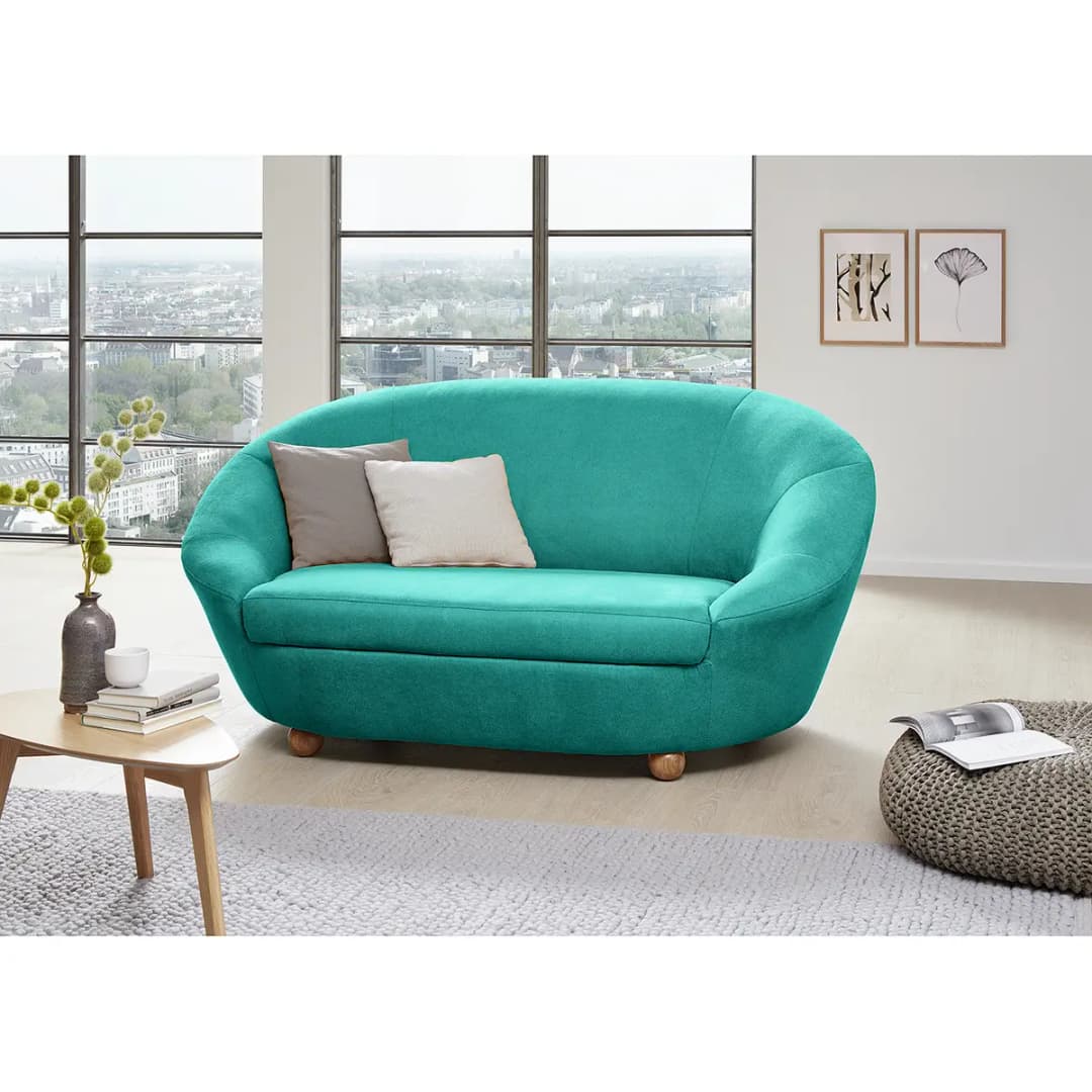 Sofa Glenrock I 2-Sitzer | Türkis