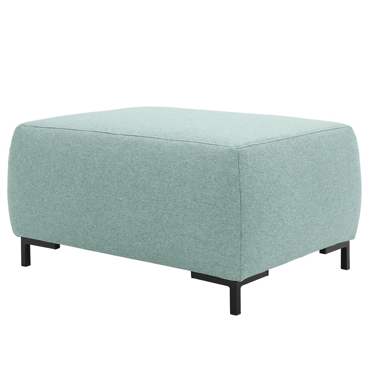 Polsterhocker Glenrock | Blau