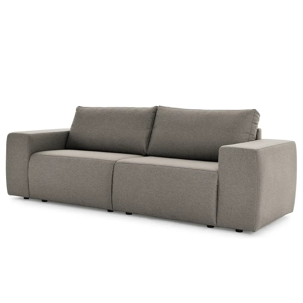 Bigsofa Looks Grau Webstoff Glaw | Grau