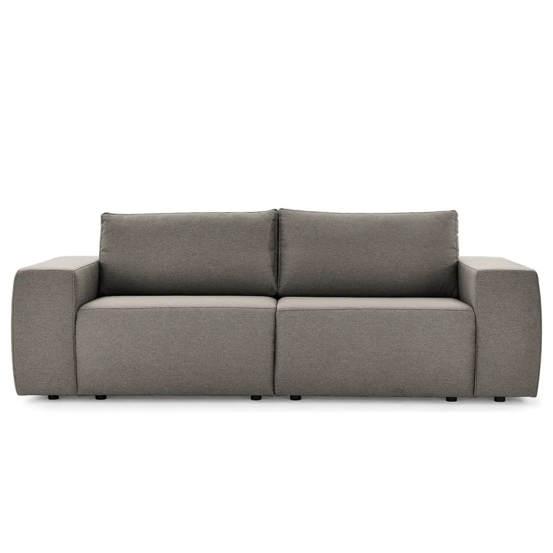 Bigsofa Looks Grau Webstoff Glaw | Grau