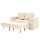 Sofa Looks-V1 2-Sitzer | Weiß