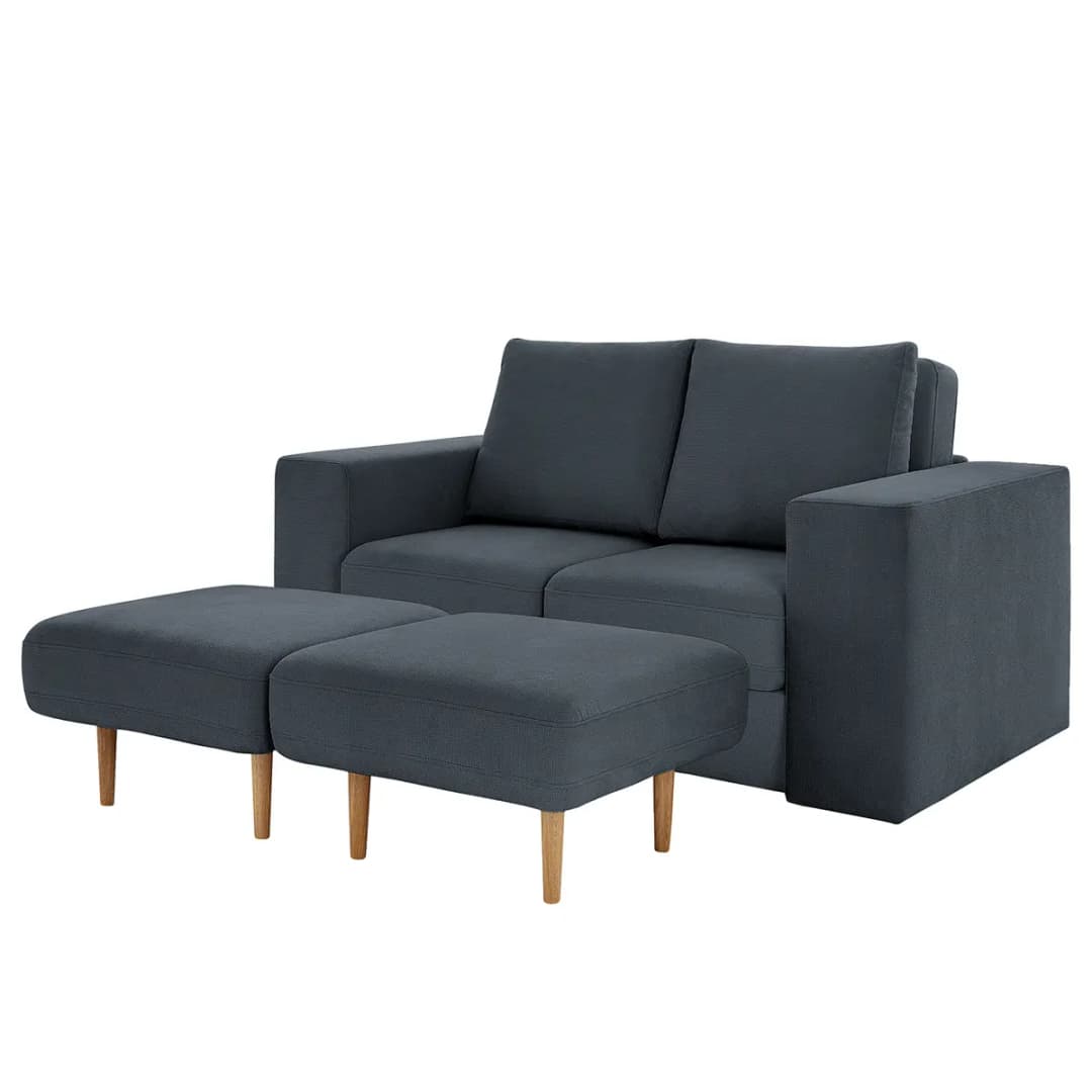 Sofa Looks-V1 2-Sitzer | Blau