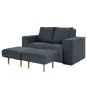Sofa Looks-V1 2-Sitzer | Blau