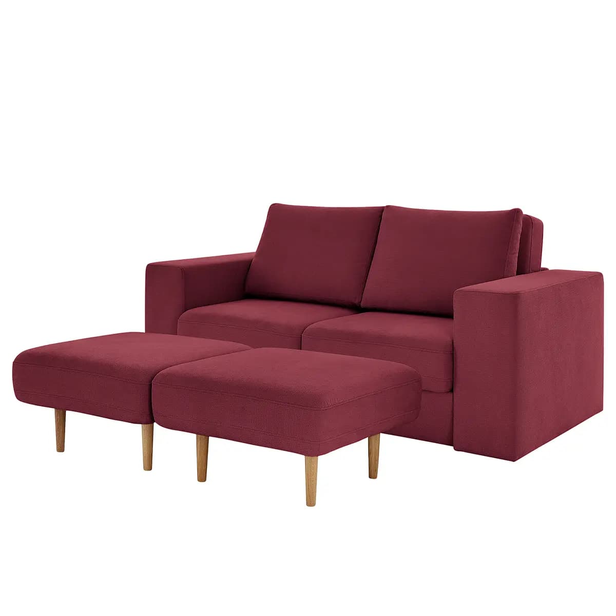 Sofa Looks-V1 2-Sitzer | Rot