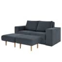 Sofa Looks-V1 2-Sitzer | Blau