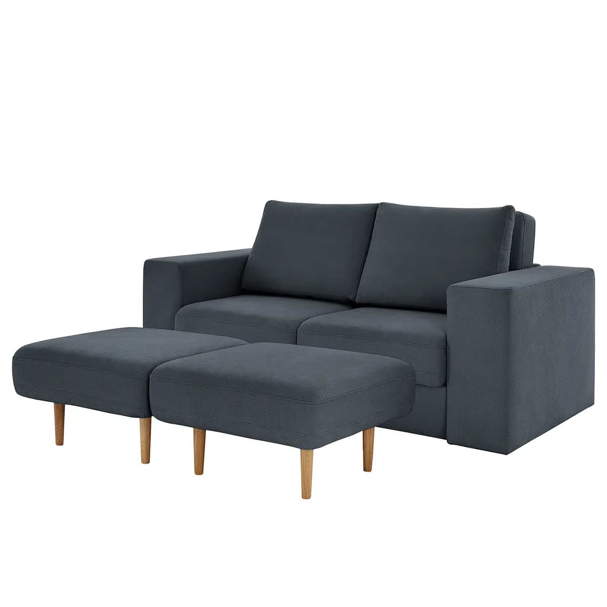 Sofa Looks-V1 2-Sitzer | Blau