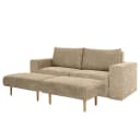 Sofa Looks-V1 3-Sitzer | Braun