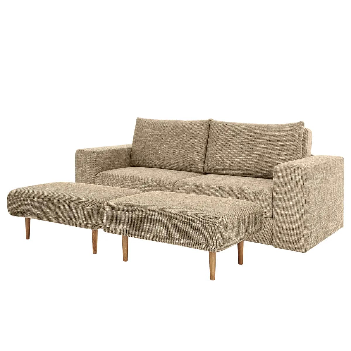 Sofa Looks-V1 3-Sitzer | Braun
