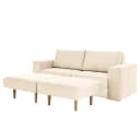 Sofa Looks-V1 3-Sitzer | Weiß