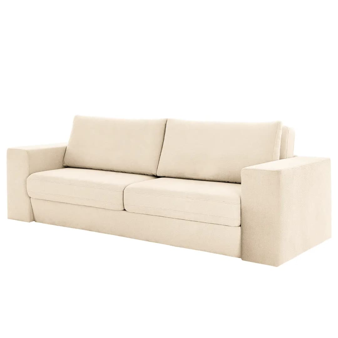 Sofa Looks-V1 3-Sitzer | Weiß