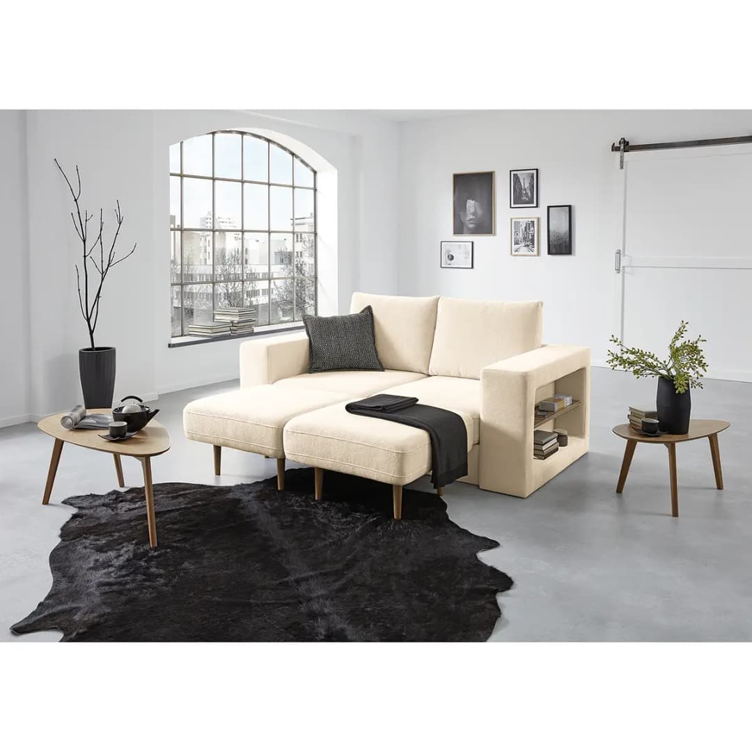Sofa Looks V-2 2-Sitzer | Weiß