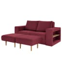 Sofa Looks V-2 2-Sitzer | Rot