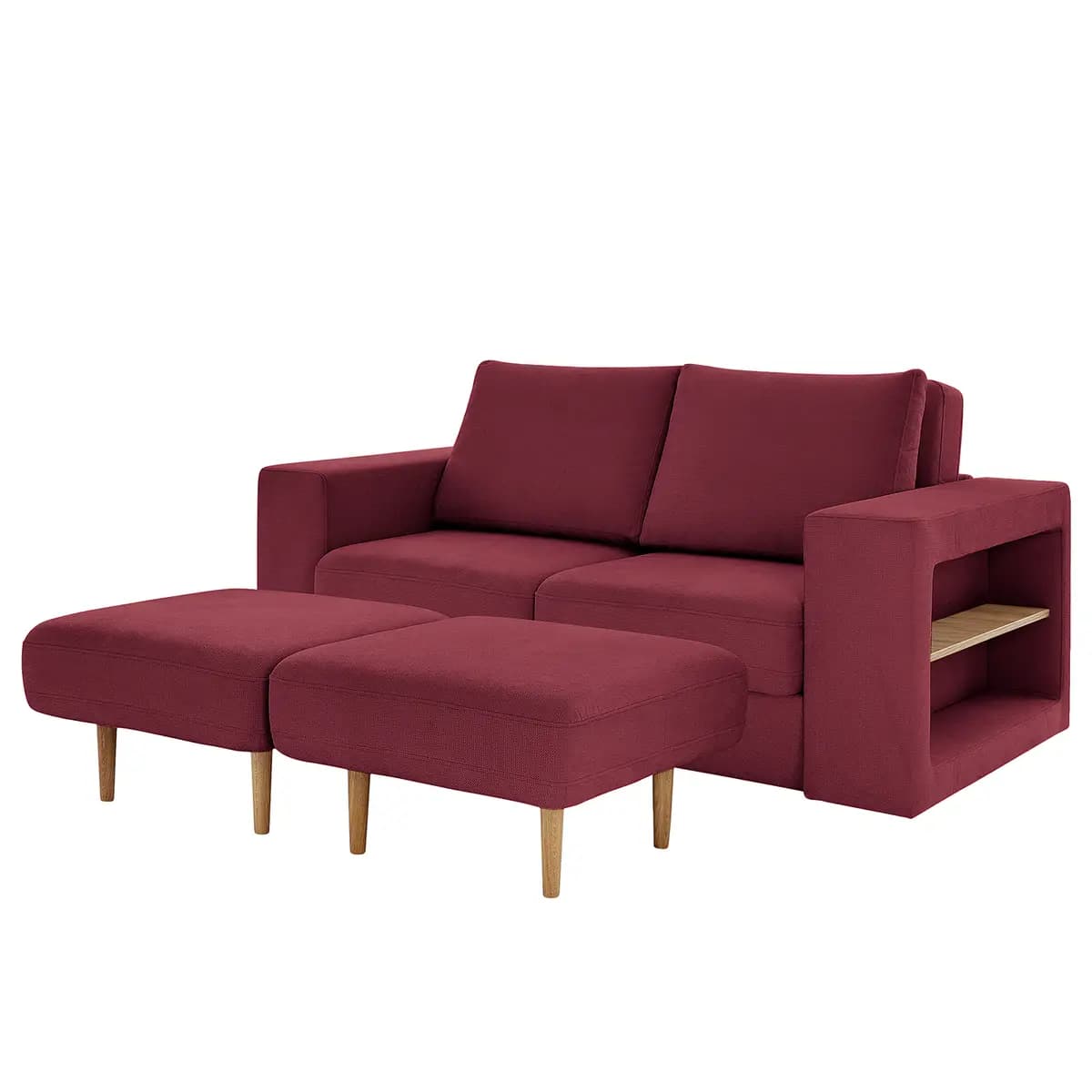 Sofa Looks V-2 2-Sitzer | Rot
