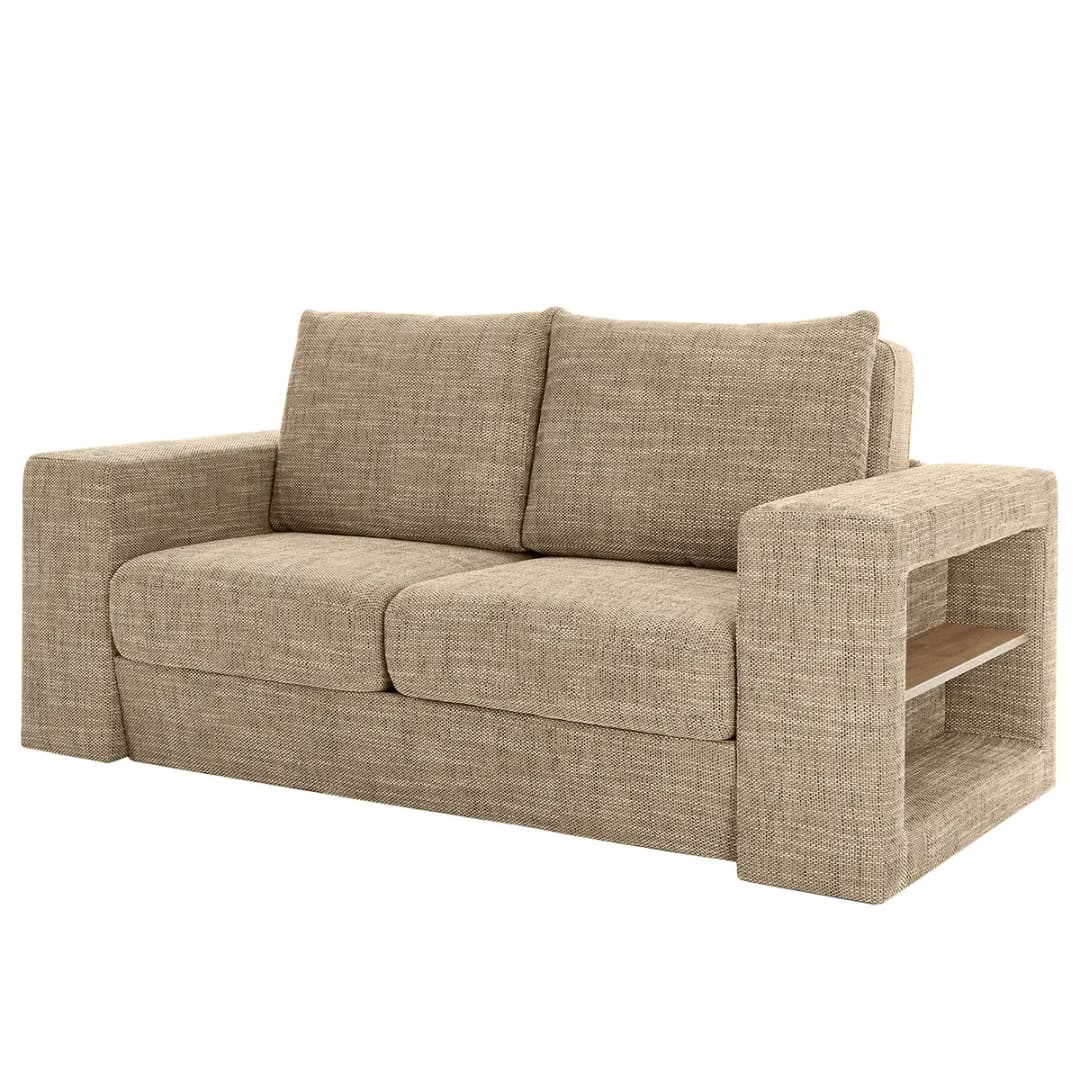 Sofa Looks V-2 2-Sitzer | Braun