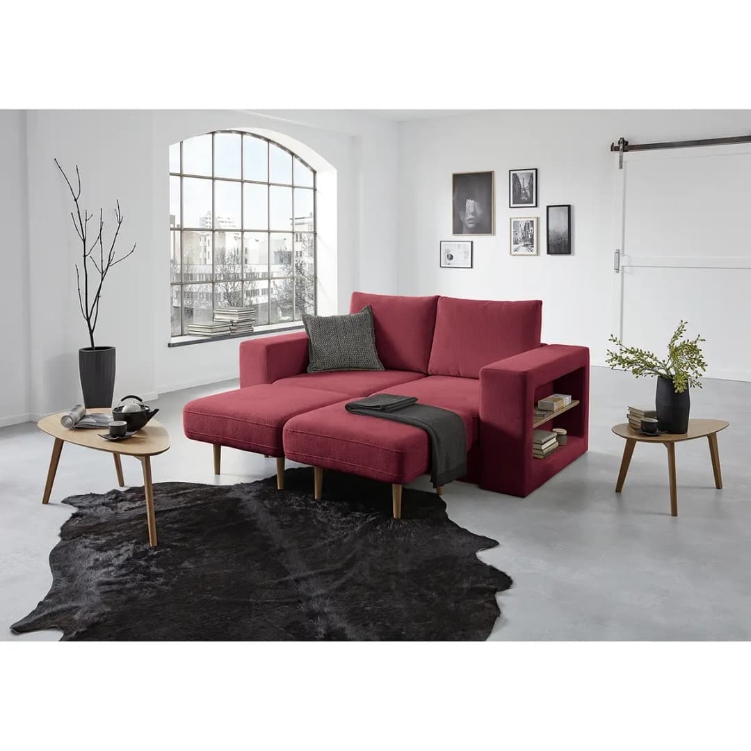 Sofa Looks V-2 2-Sitzer | Rot