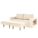Sofa Looks V-2 2-Sitzer | Weiß