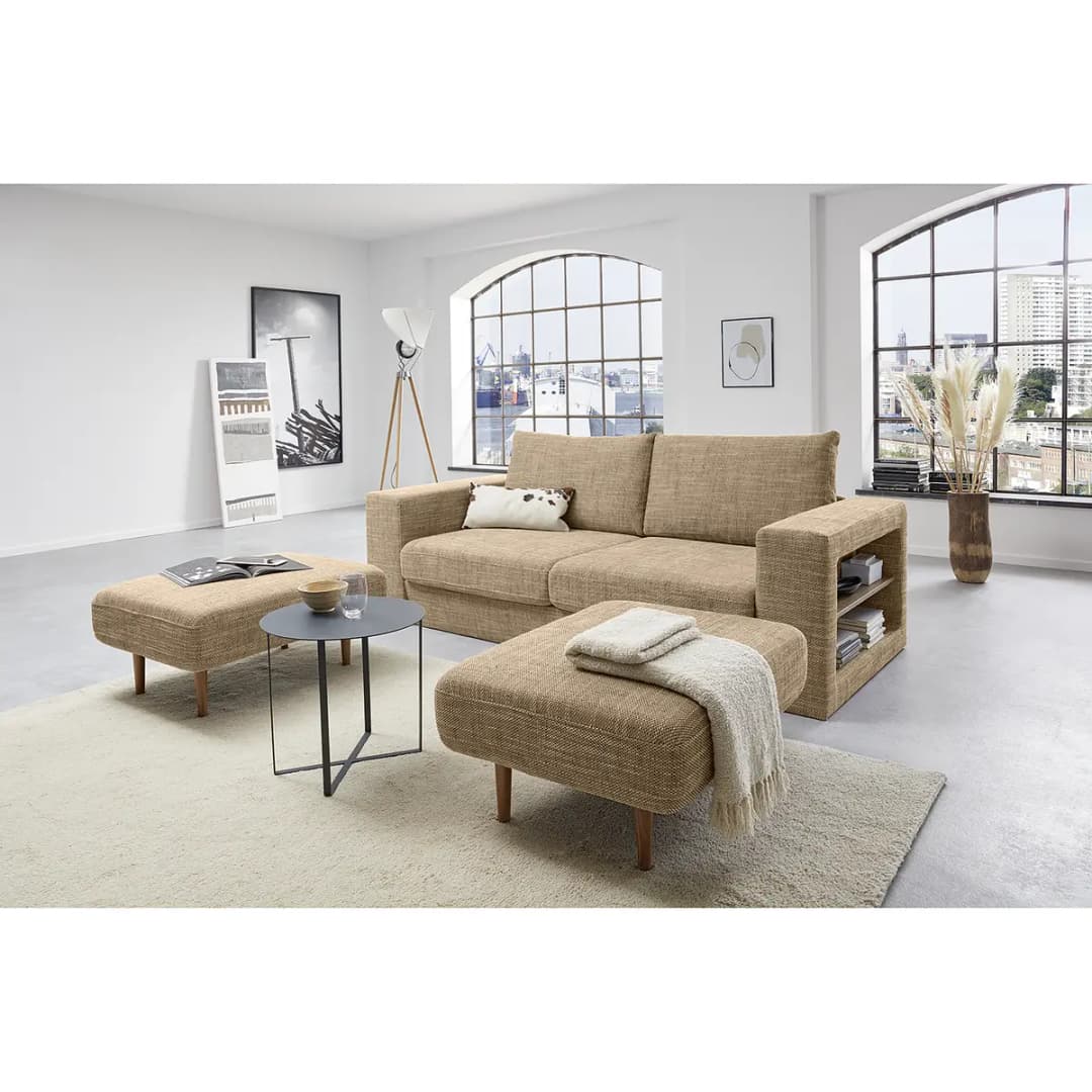 Sofa Looks-V2 3-Sitzer | Braun