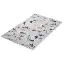 Badematte Flores 90 x 60cm Multicolor | Mehrfarbig