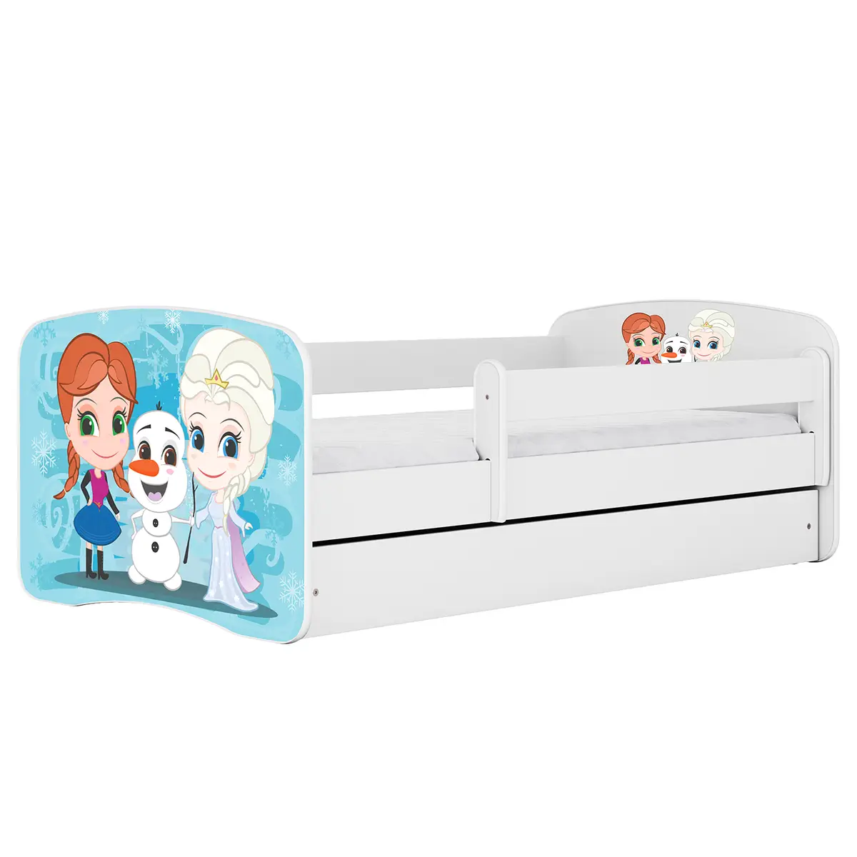 Kinderbett Frozen | Weiß