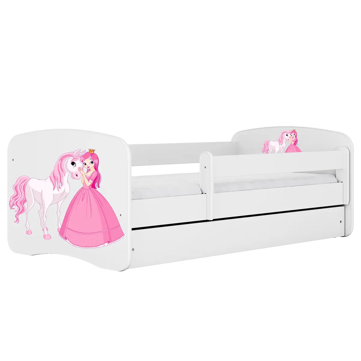 Kinderbett Prinzessin | Weiß