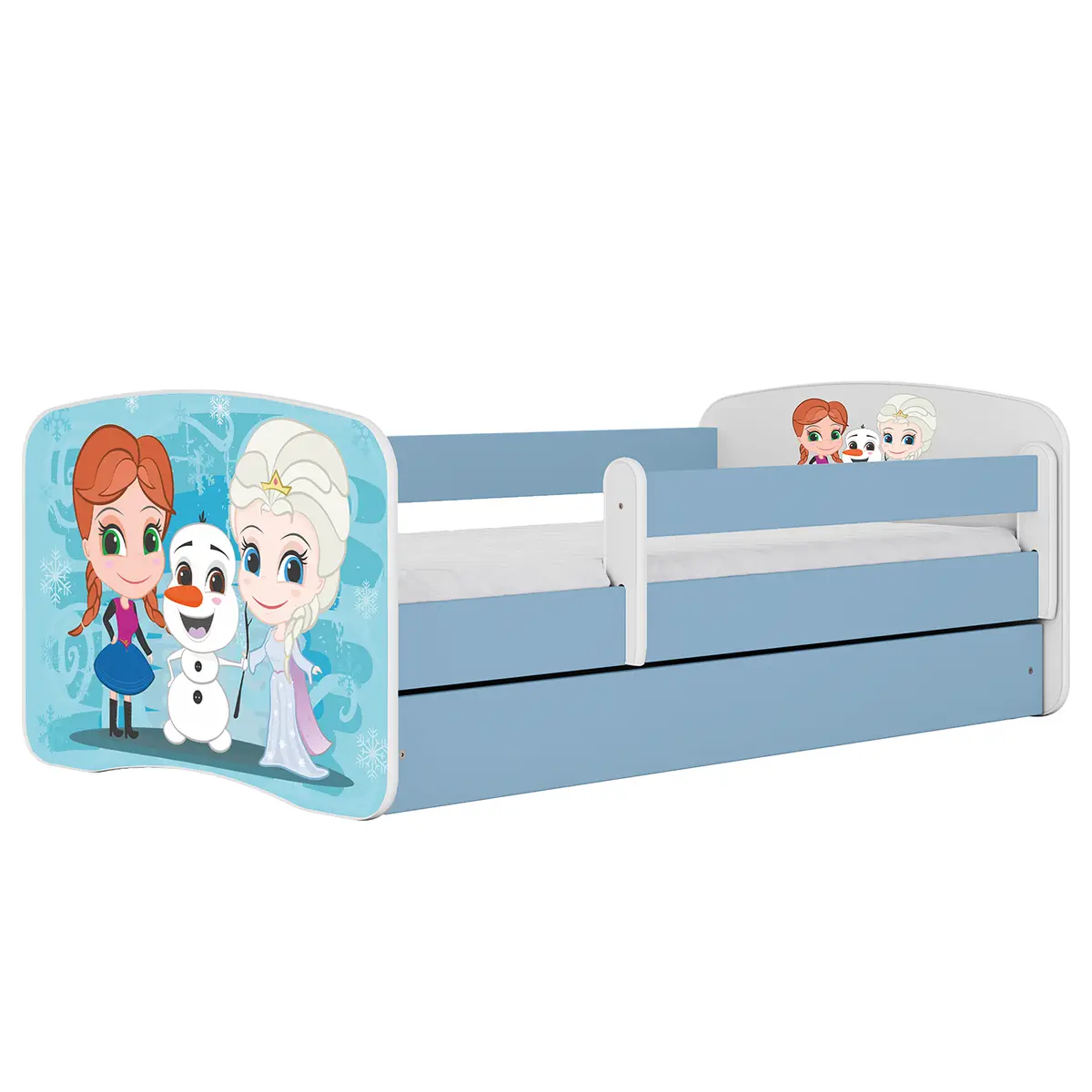 Kinderbett Frozen | Blau