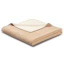 Plaid 150 x 200cm Beige/Creme/Beige Mischgewebe | Beige