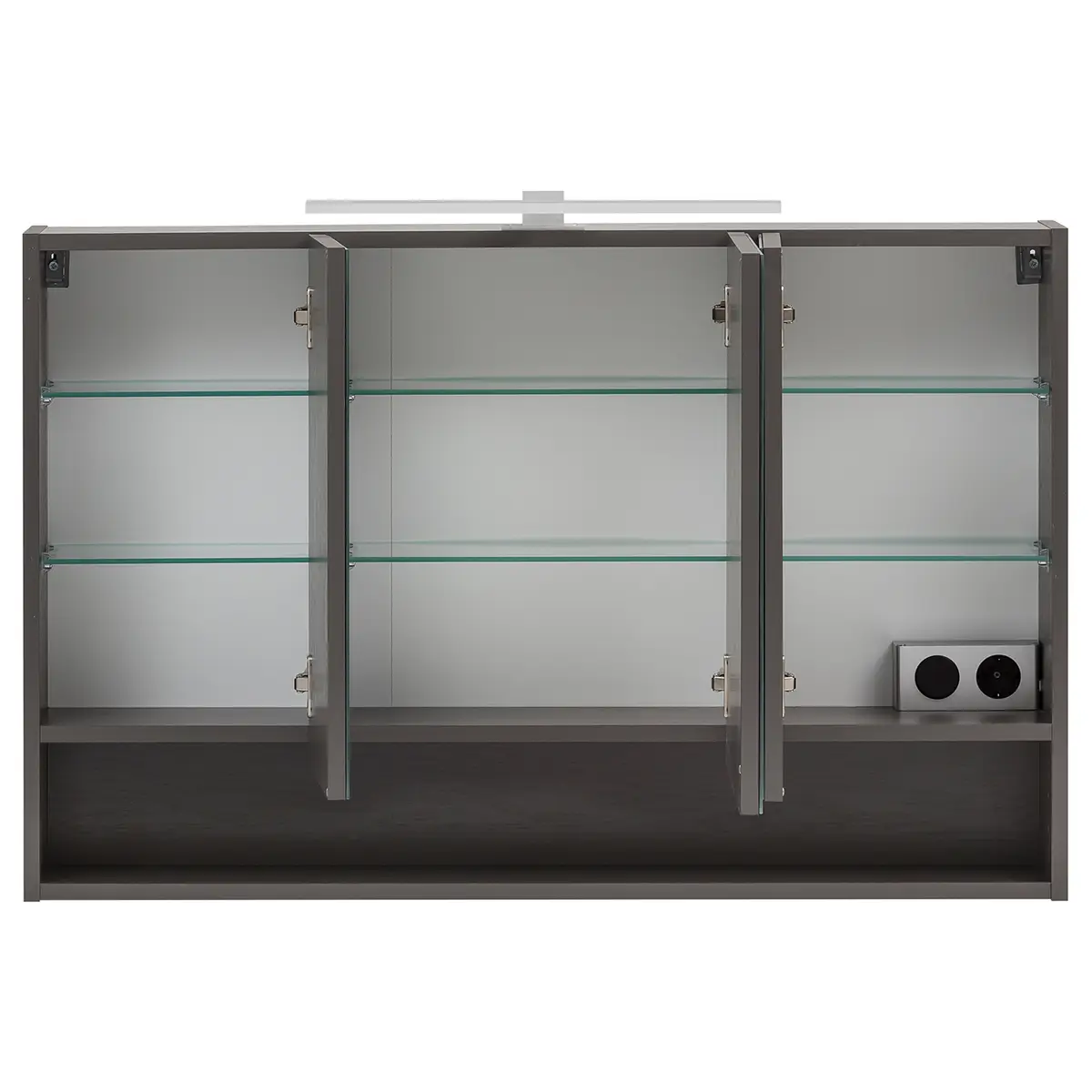 Spiegelschrank Stubach | Grau