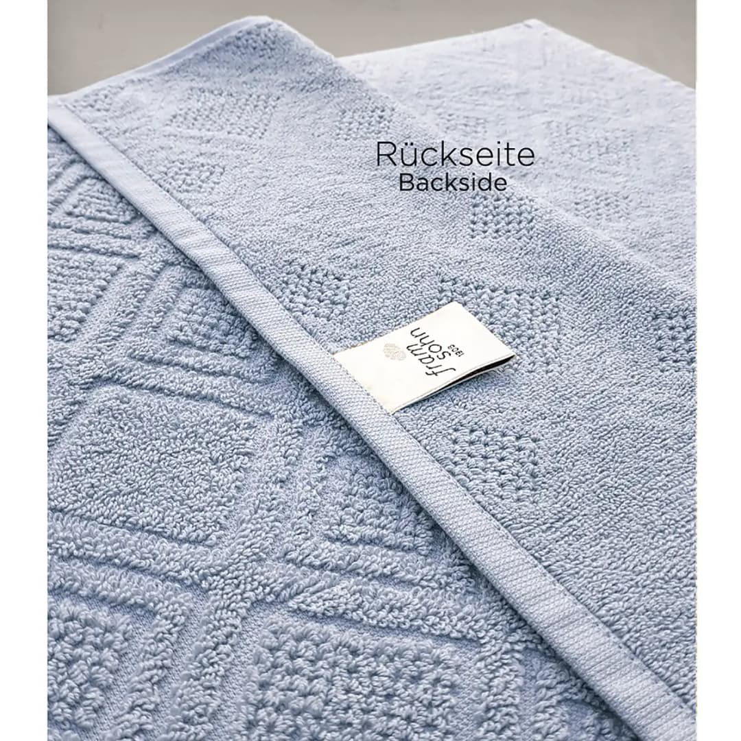 Duschtuch Mosaik | Blau