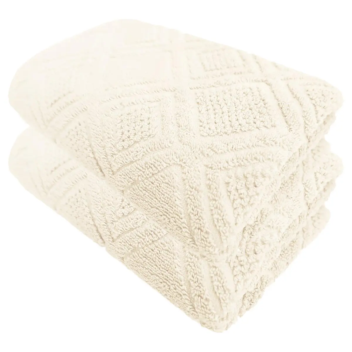 Handtuch-Set Mosaik | Beige