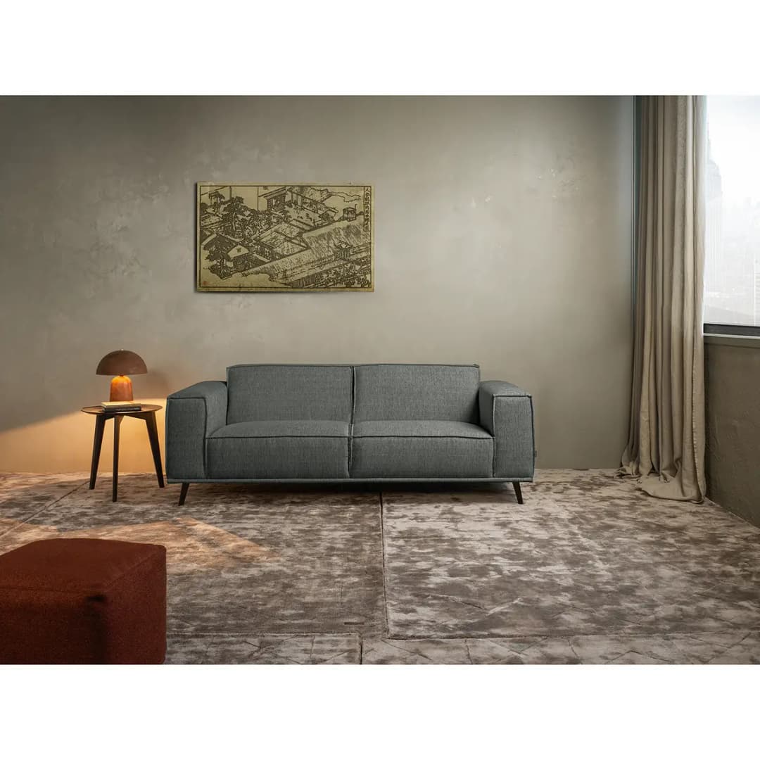 Sofa Parnu 2,5-Sitzer Grau | Grau