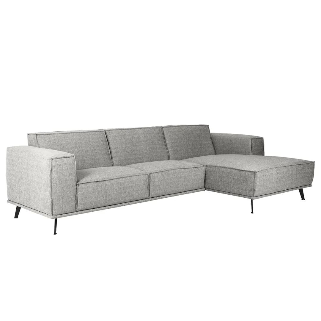Ecksofa Pernu I | Silber