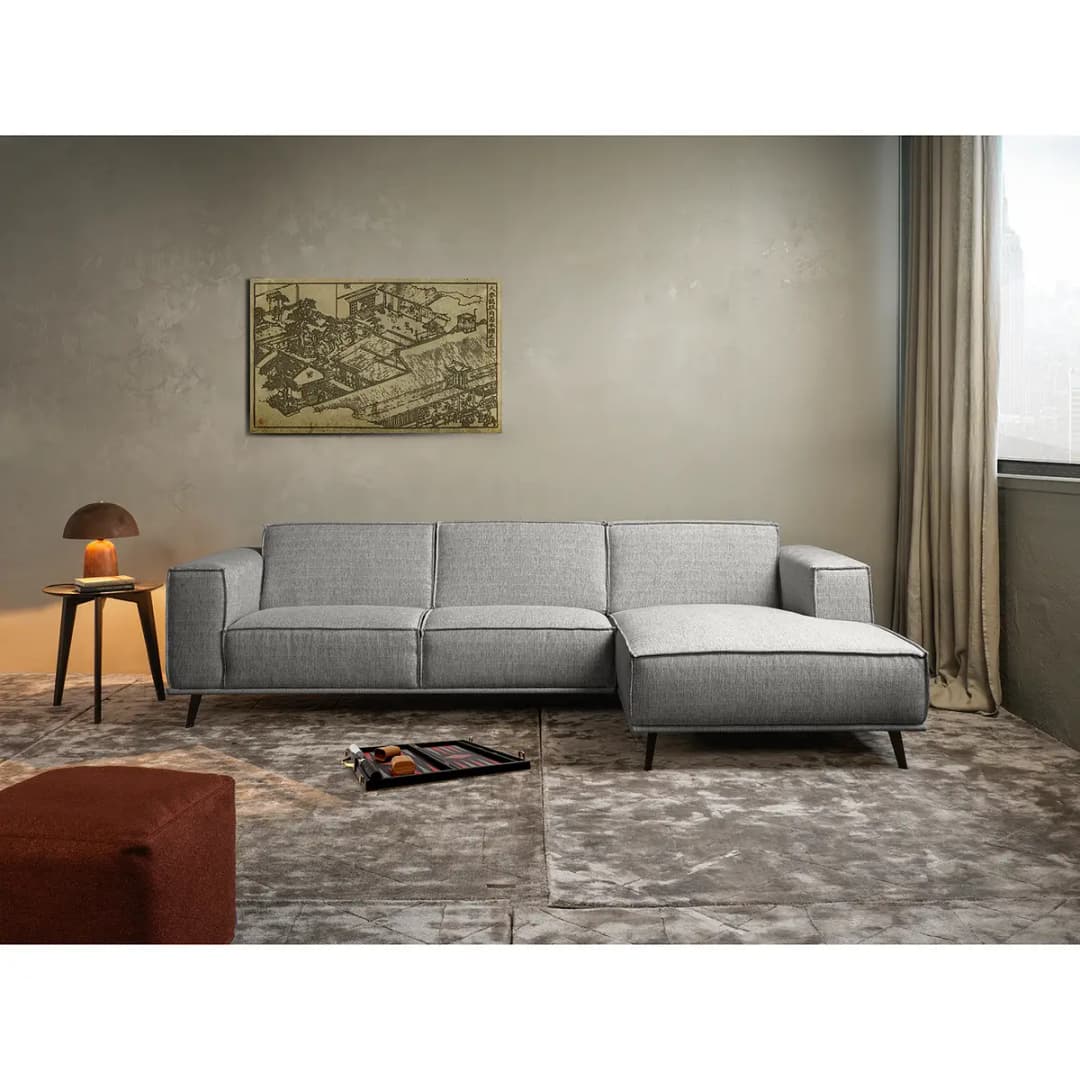 Ecksofa Pernu I | Silber