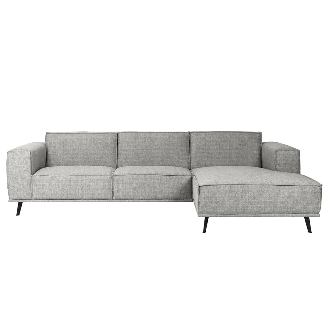 Ecksofa Pernu I | Silber