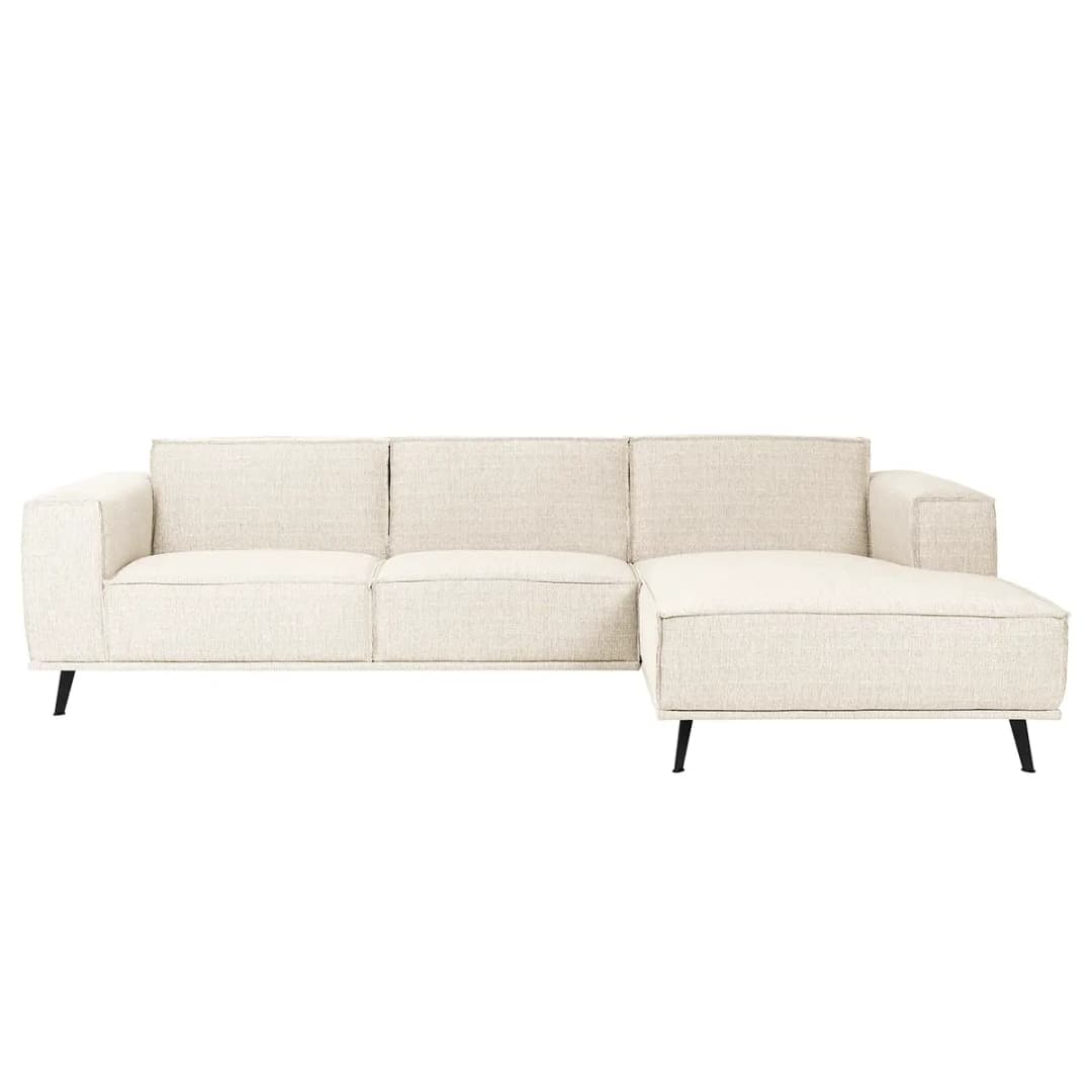 Ecksofa Pernu I | Weiß