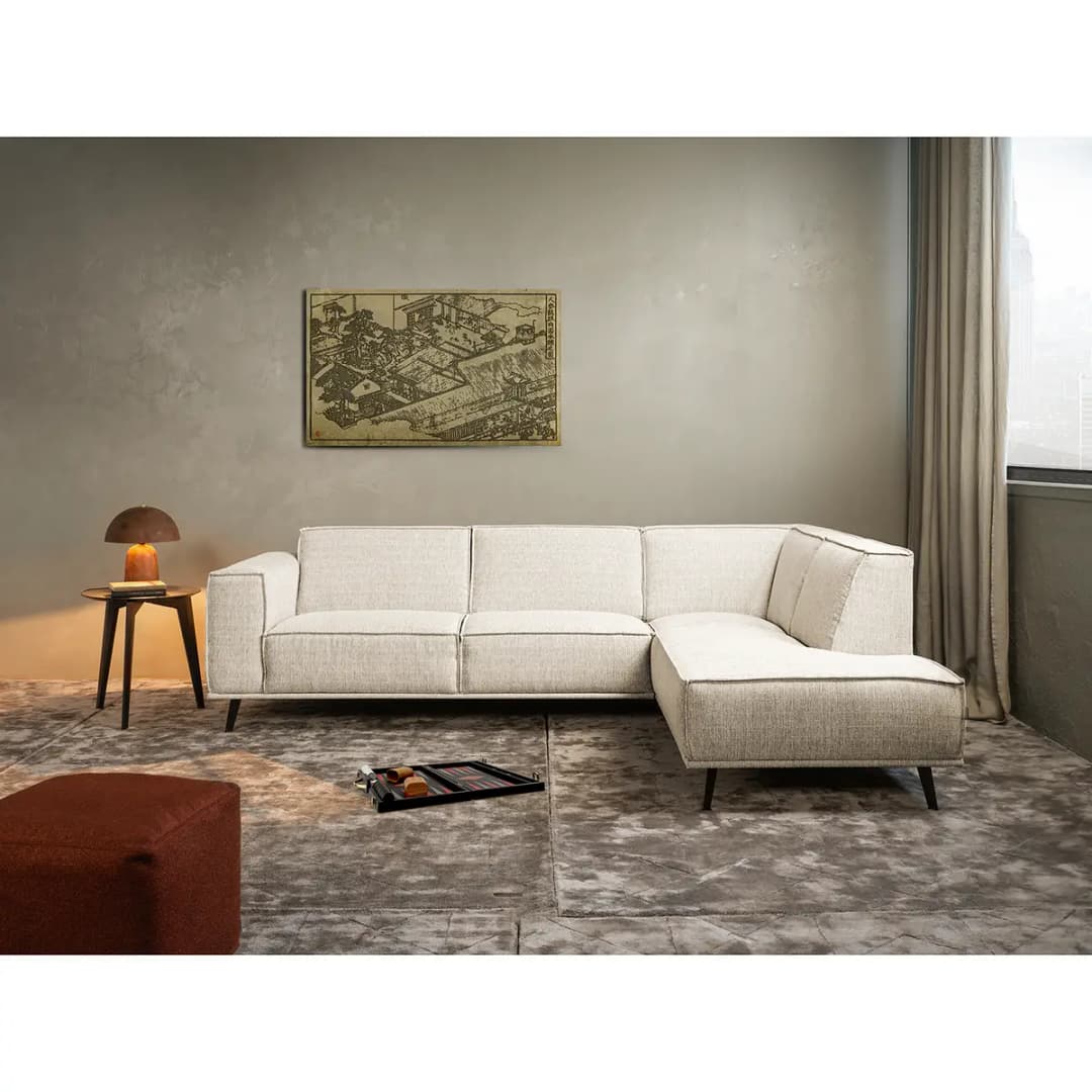 Ecksofa Pernu II | Weiß