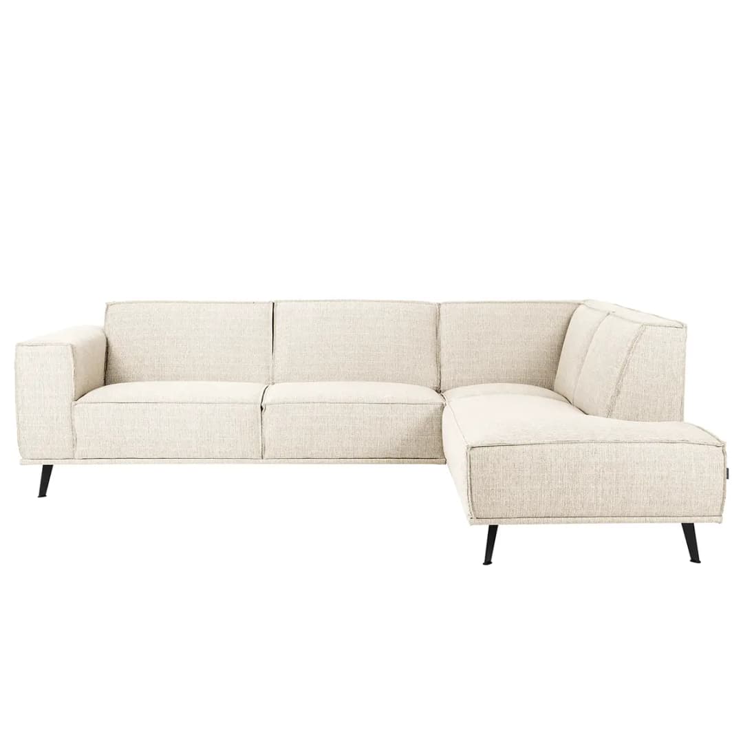 Ecksofa Pernu II | Weiß