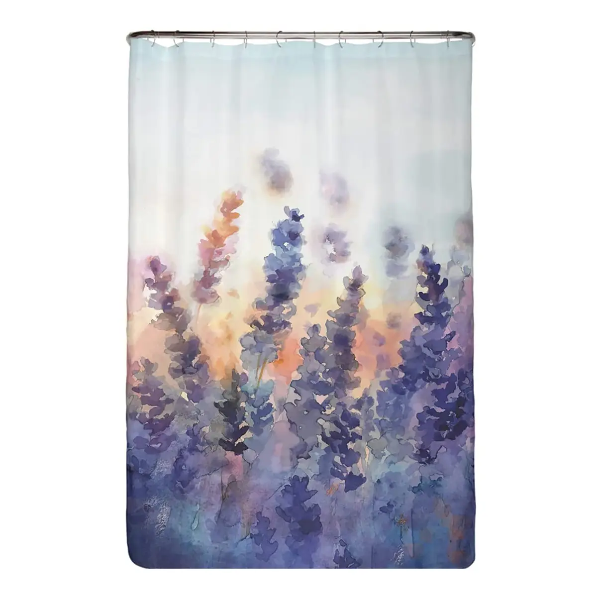 Recycling-Duschvorhang Lavendel | Lila