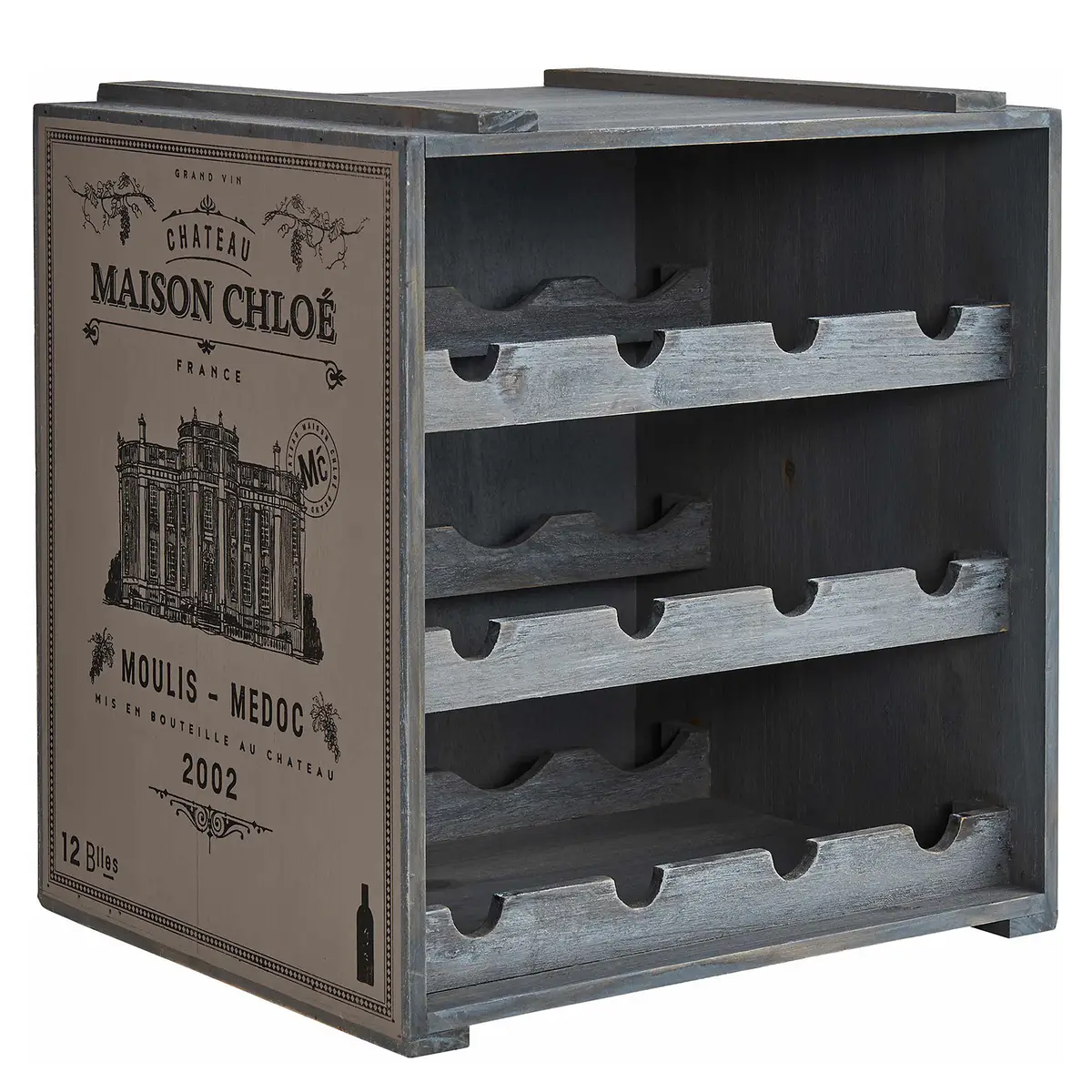 Weinregal Tannenholz | Braun