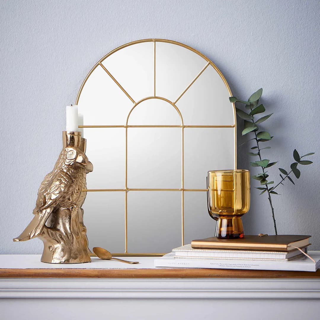 Fensterspiegel Finestra | Gold