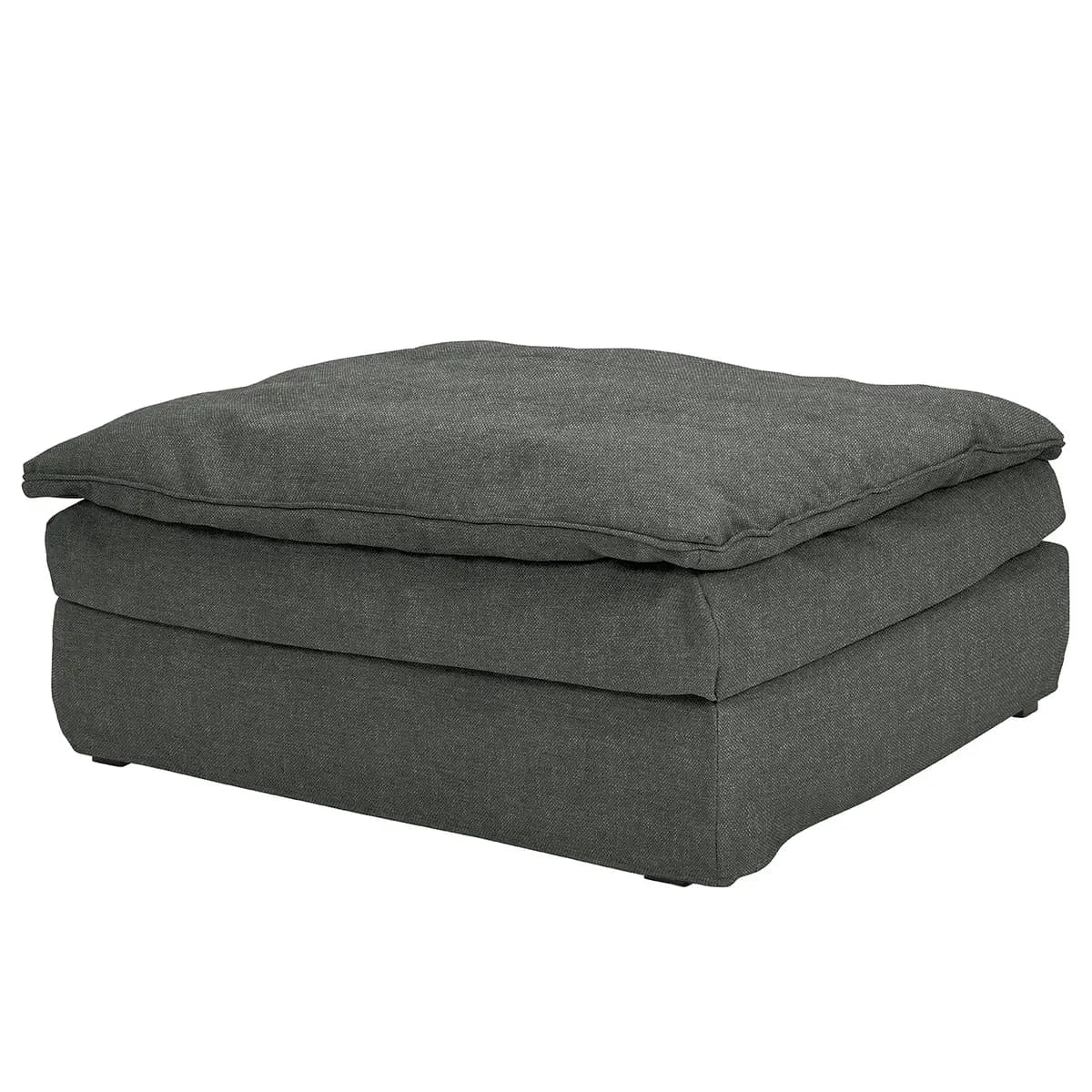 Polsterhocker Terlan | Grau