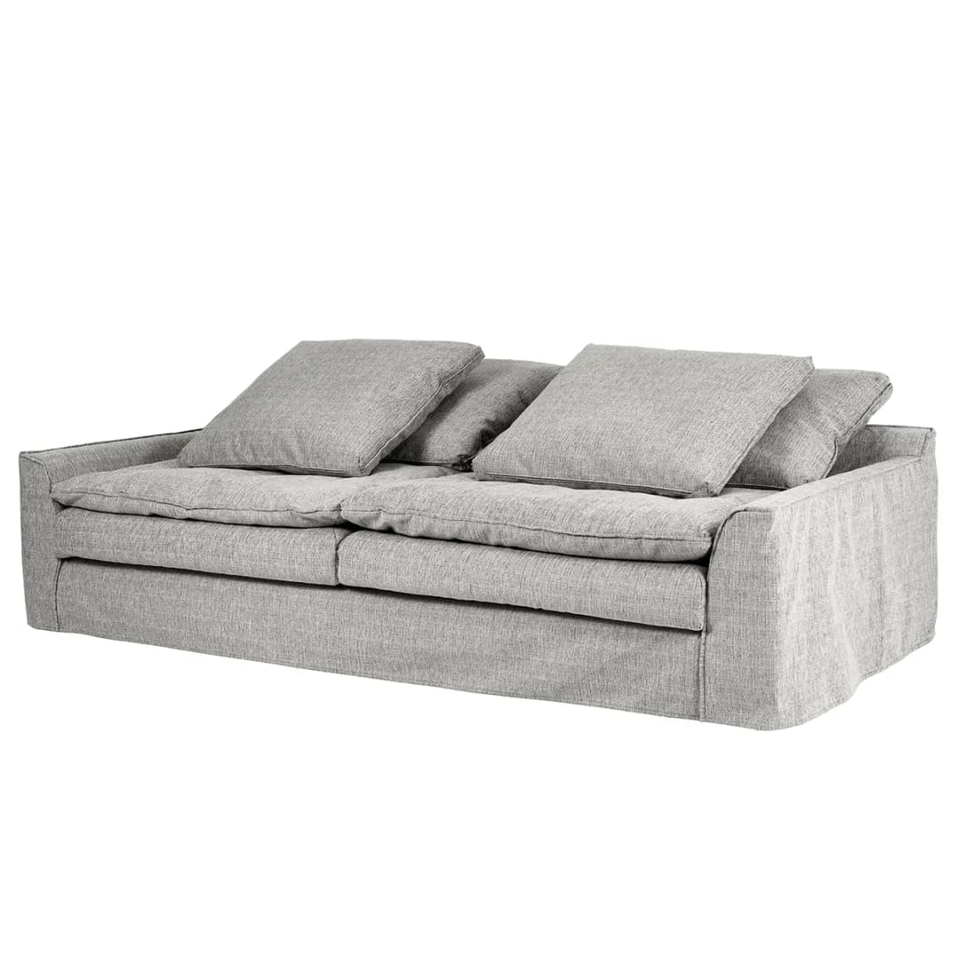 Sofa Terlan 4-Sitzer | Silber