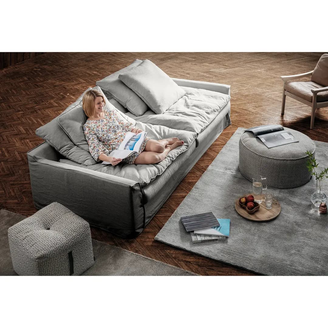 Sofa Terlan 4-Sitzer | Silber