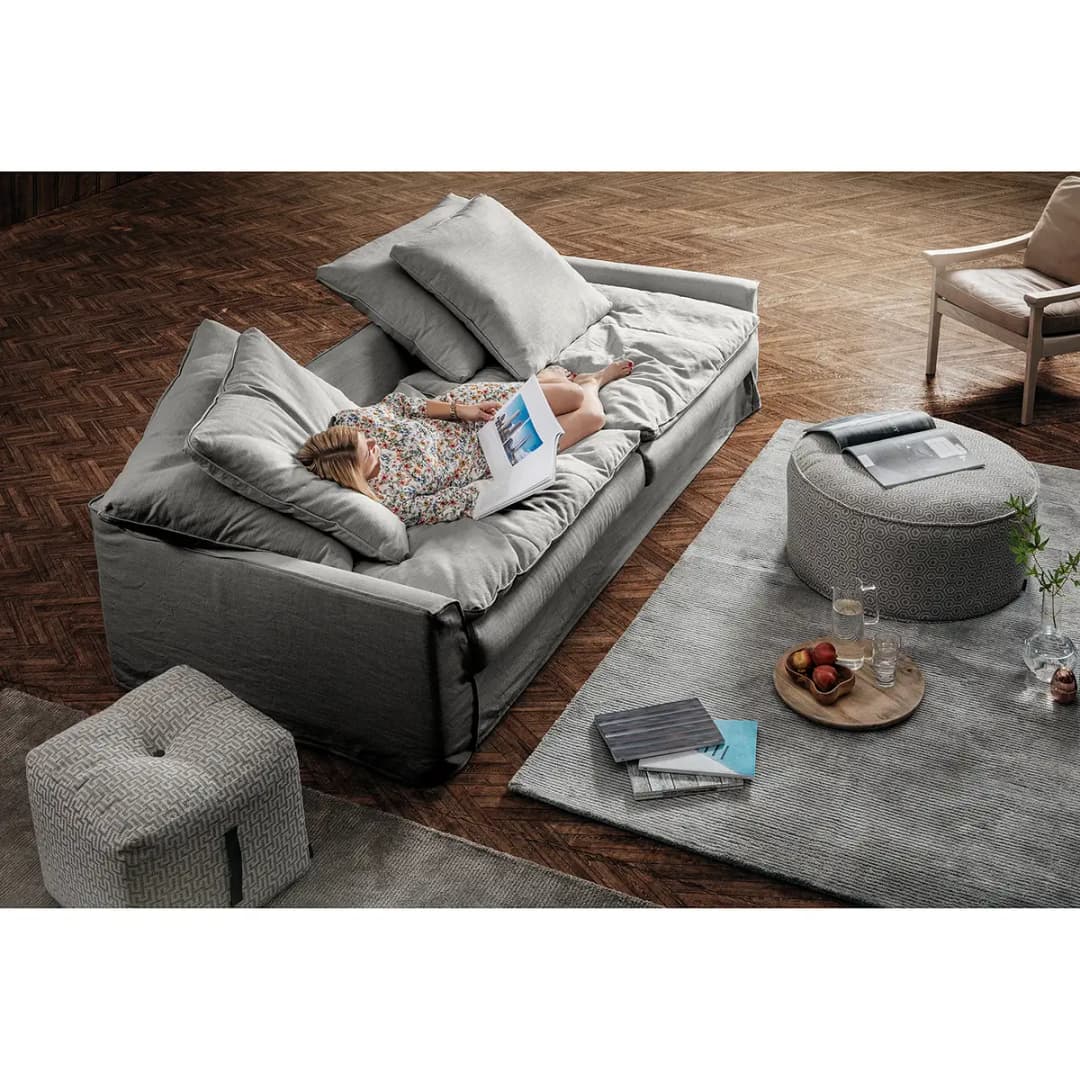 Sofa Terlan 4-Sitzer | Silber