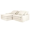 Ecksofa Terlan | Weiß